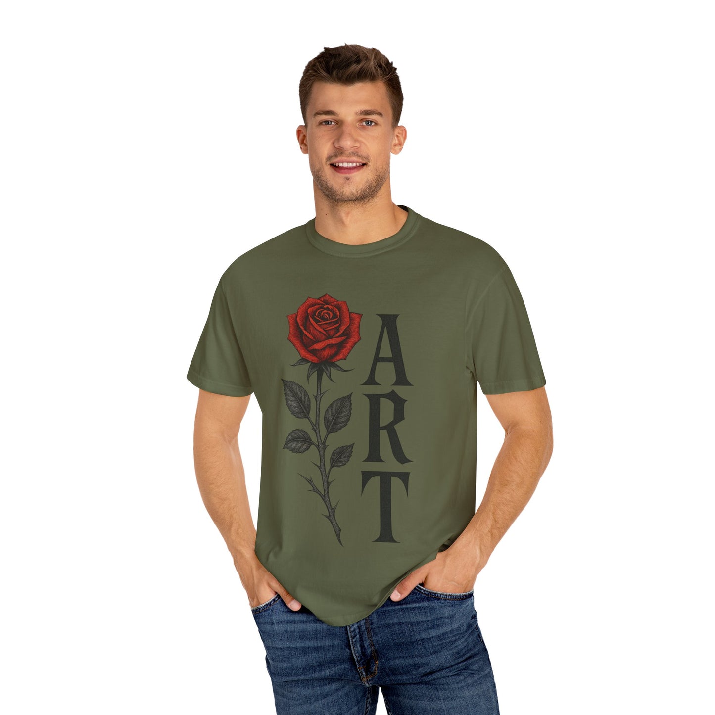 ART Rose Unisex T-Shirt -by ALEXROCK