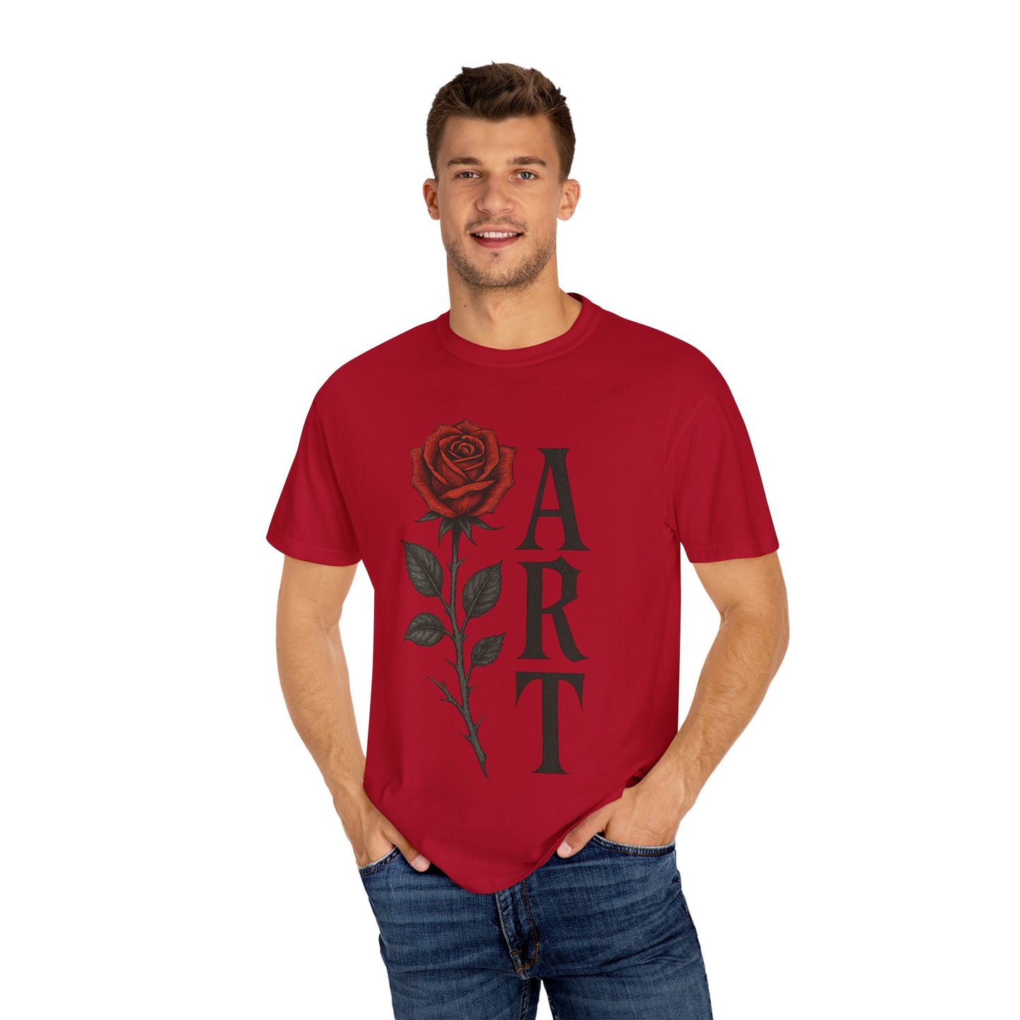 ART Rose Unisex T-Shirt -by ALEXROCK