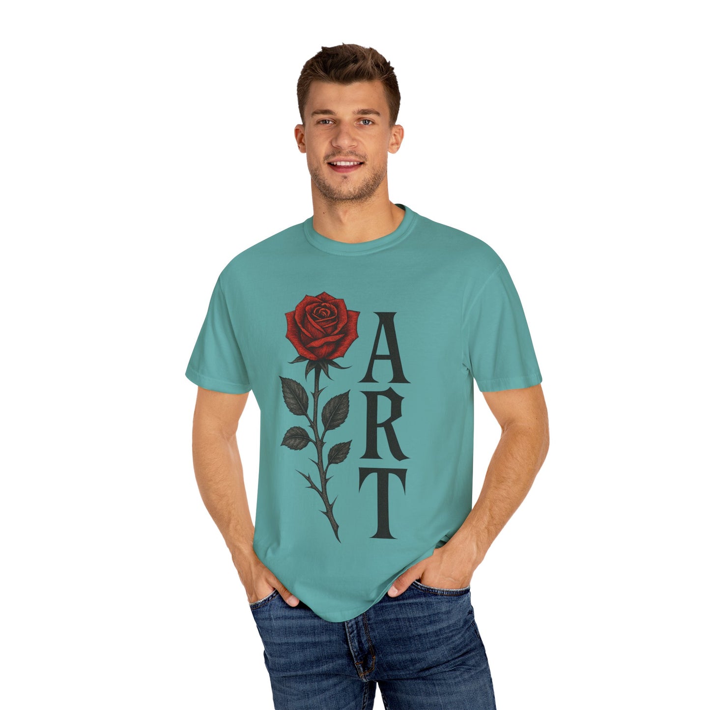 ART Rose Unisex T-Shirt -by ALEXROCK
