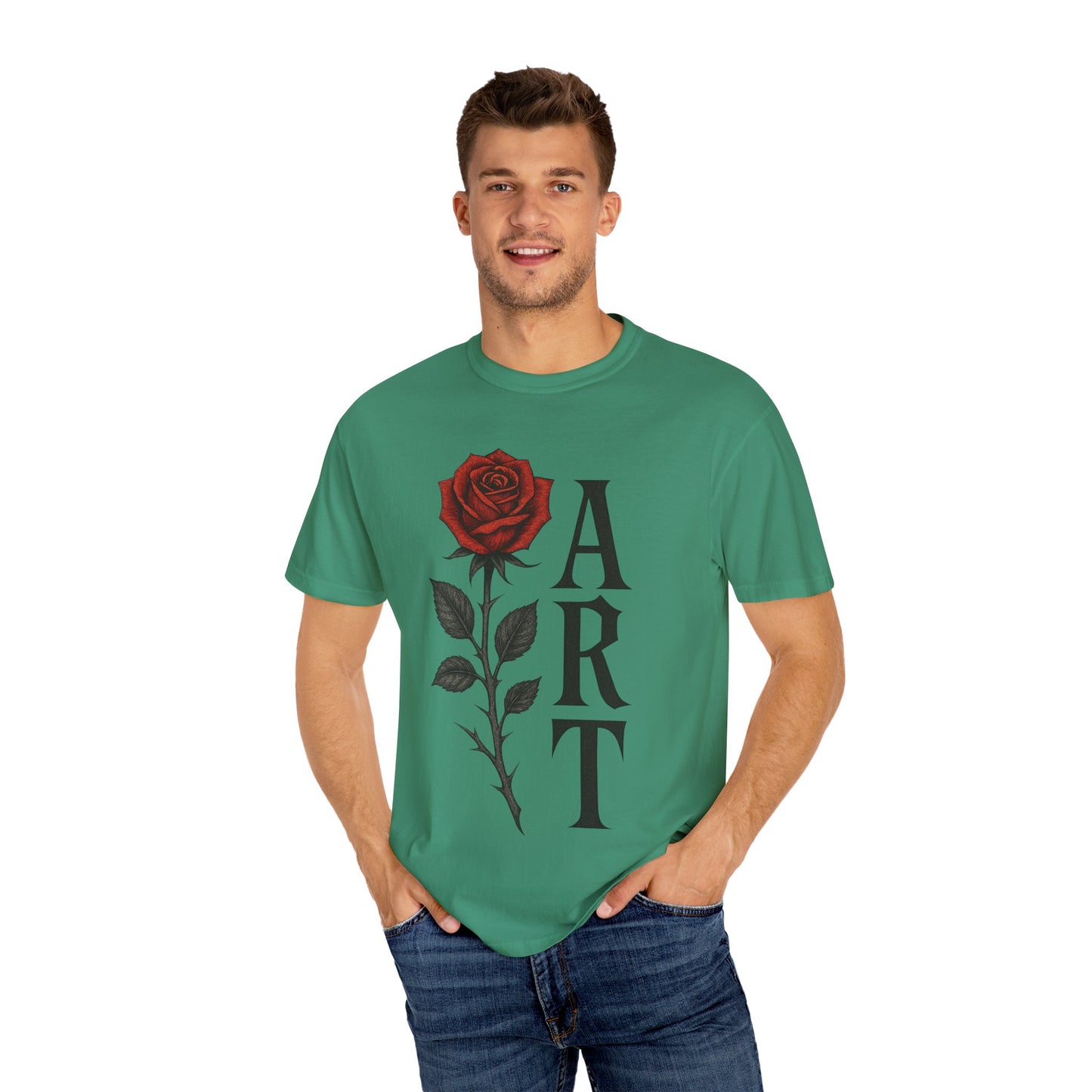 ART Rose Unisex T-Shirt -by ALEXROCK