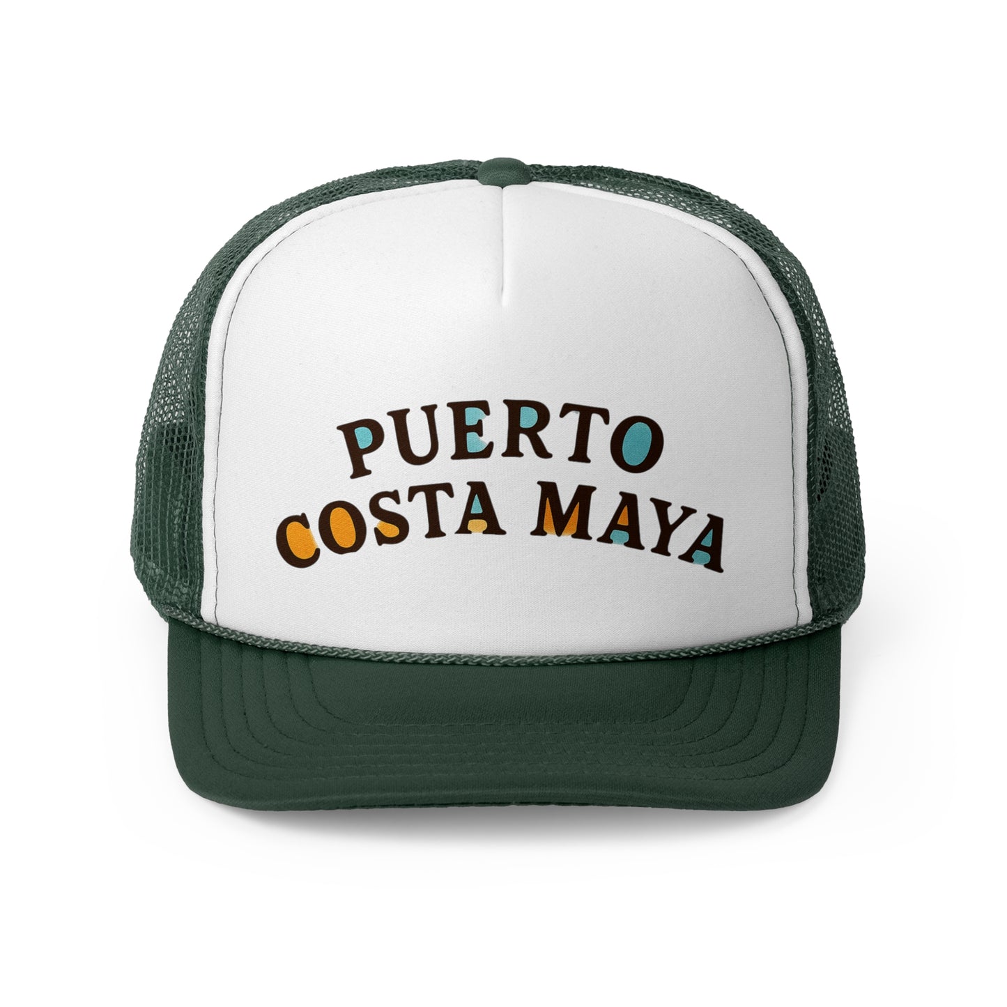 Trucker Cap - Puerto Costa Maya by Alex Rock