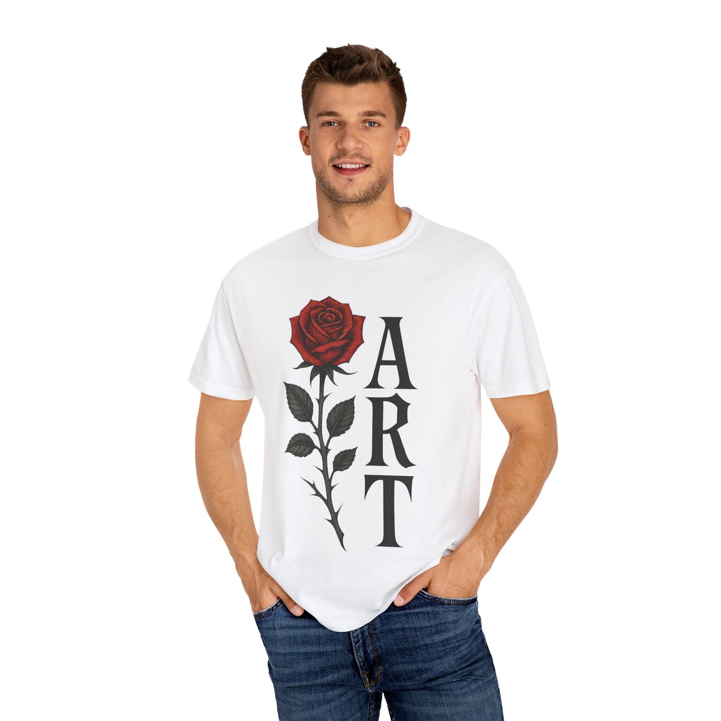 ART Rose Unisex T-Shirt -by ALEXROCK