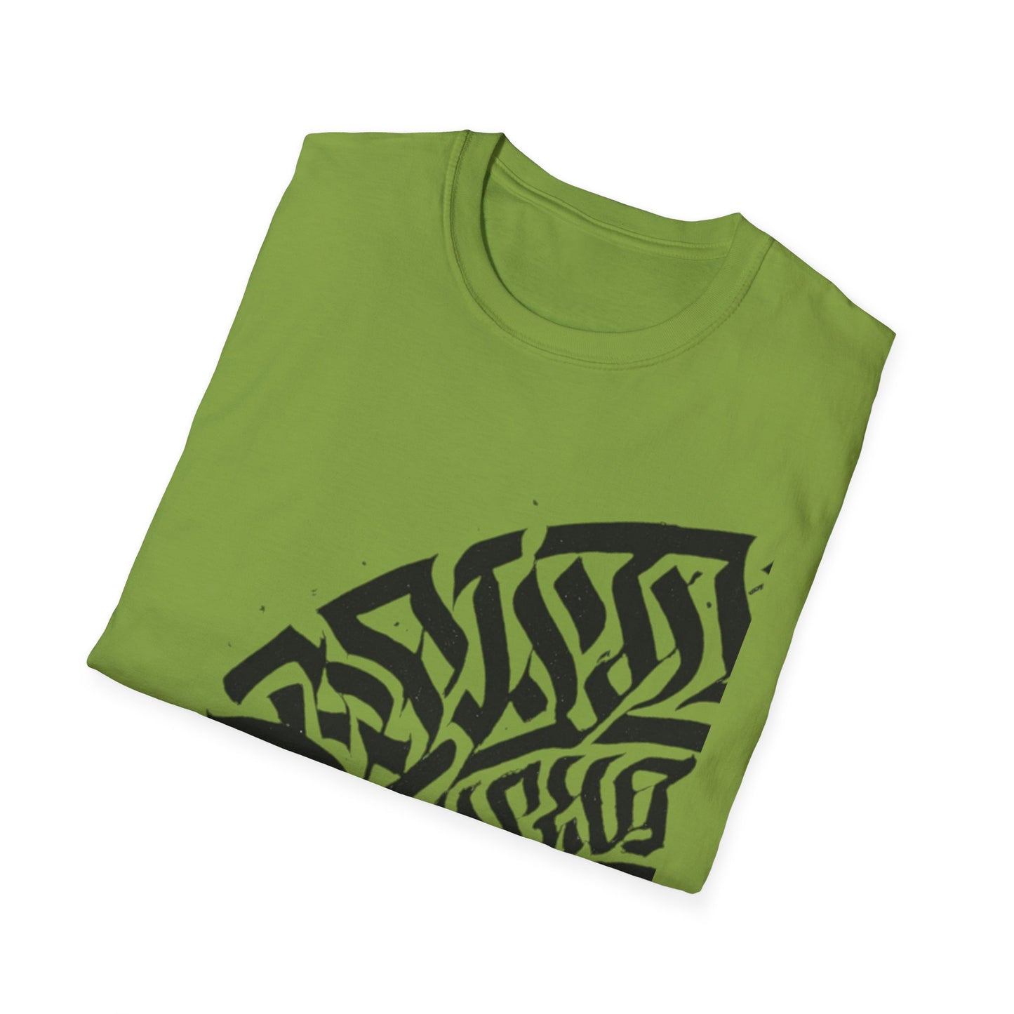 Custom Unisex Softstyle T-Shirt with Unique Abstract Design | Personalized Gift for Art Lovers, Modern Fashion, Graphic Tee, Festival Attire