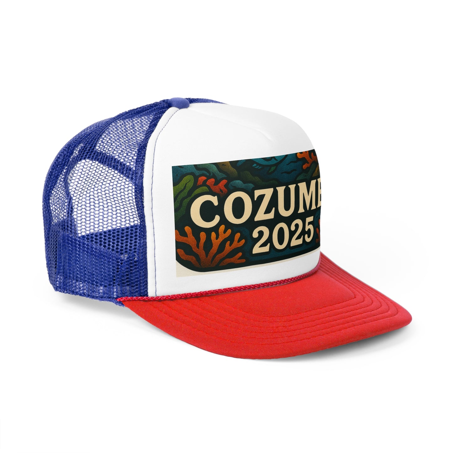 Cozumel 2025 Trucker Cap by Alex Rock Tattoos