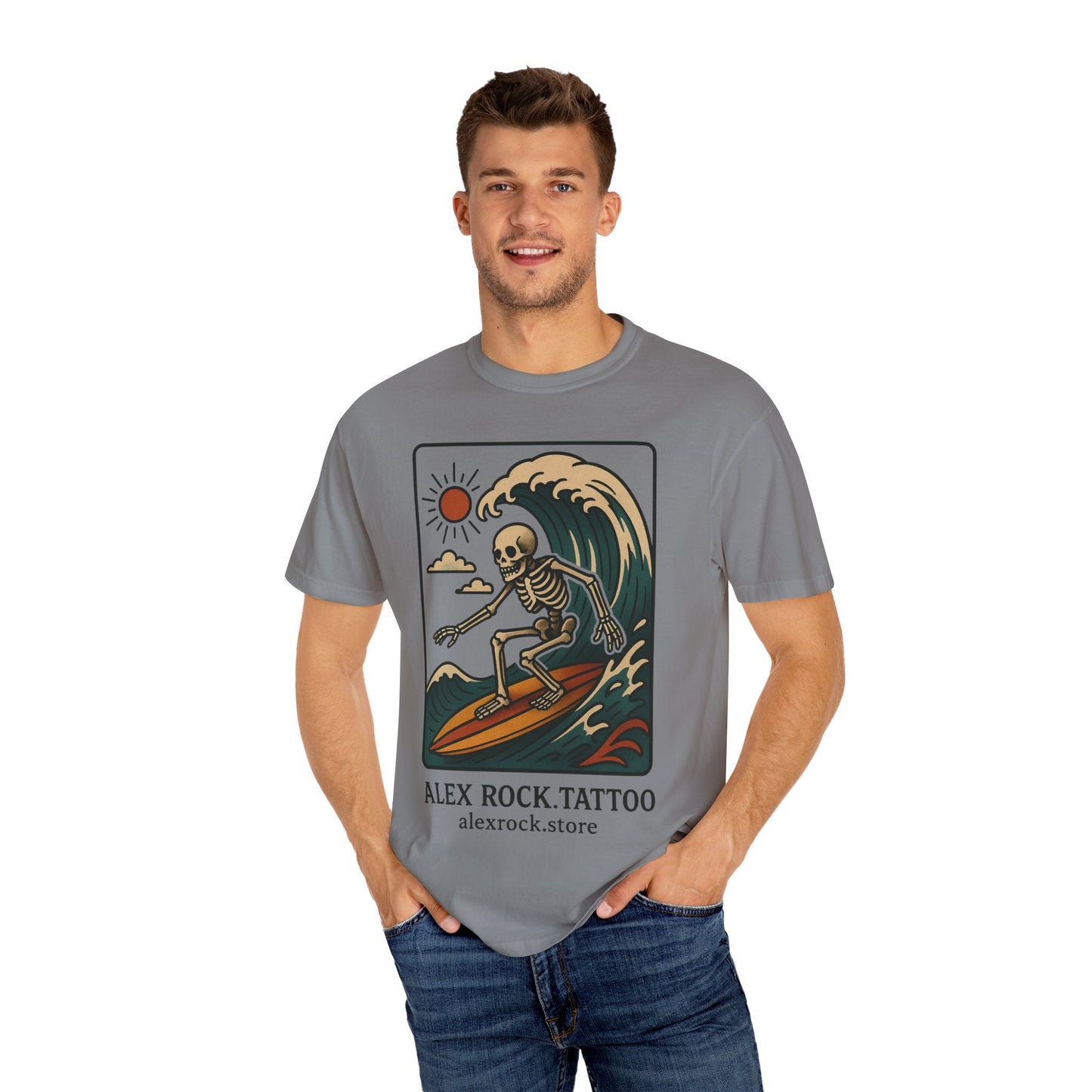 Skelleton surfer by ALEX ROCK