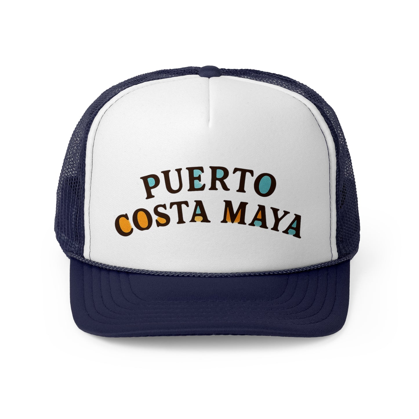 Trucker Cap - Puerto Costa Maya by Alex Rock