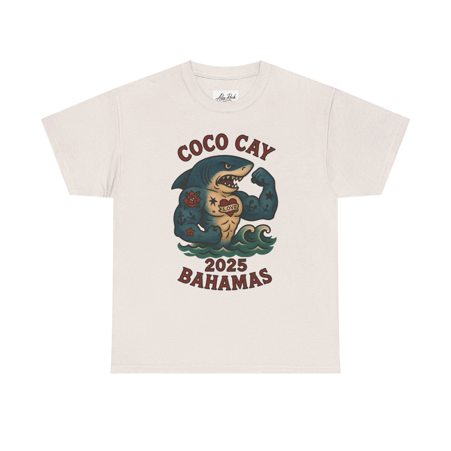 Travel Souvenir Tee - Coco Cay Bahamas 2025 by Alex Rock Unisex