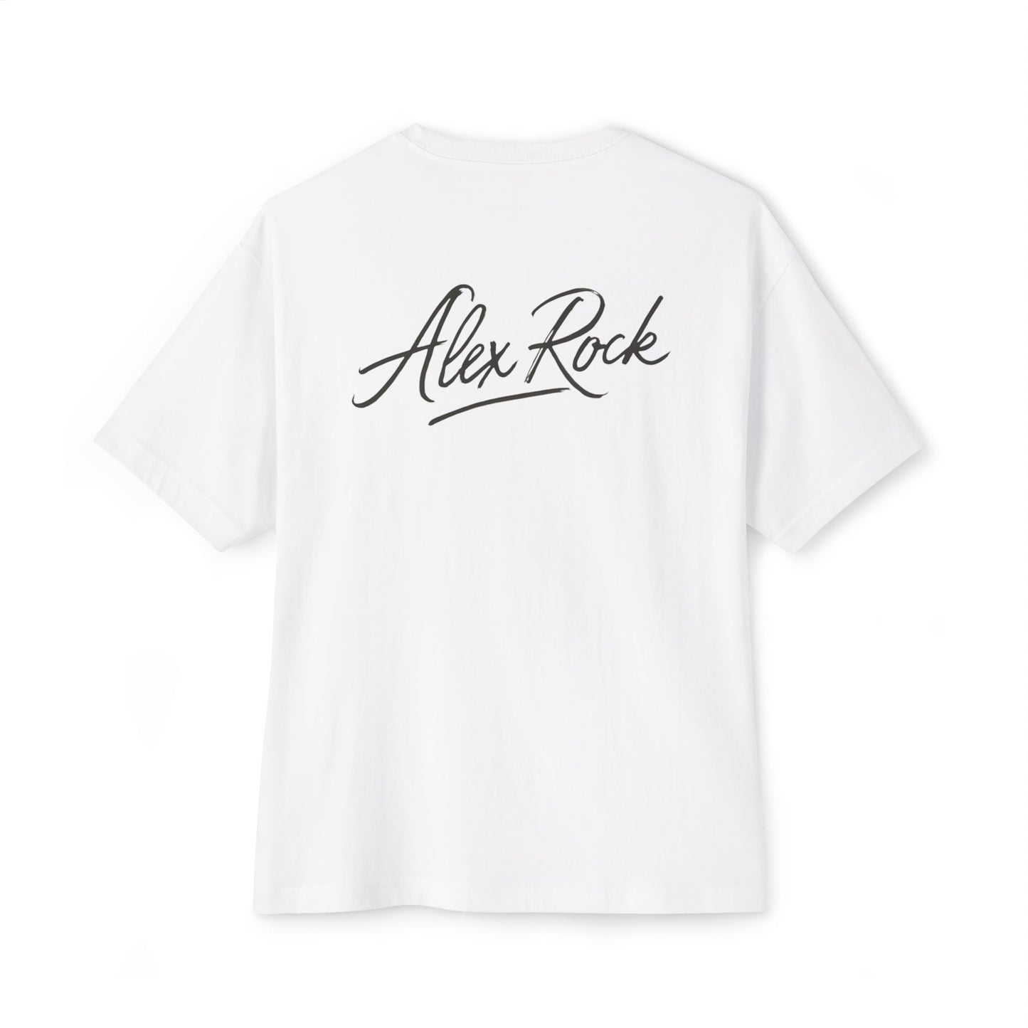 Oversized Tee - Shark Eating Cruise Line Cozumel Mexico by Alex Rock
