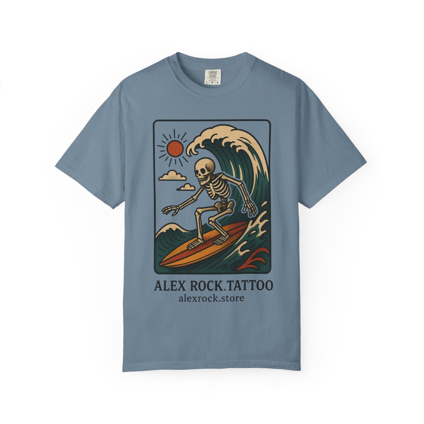 Skelleton surfer by ALEX ROCK