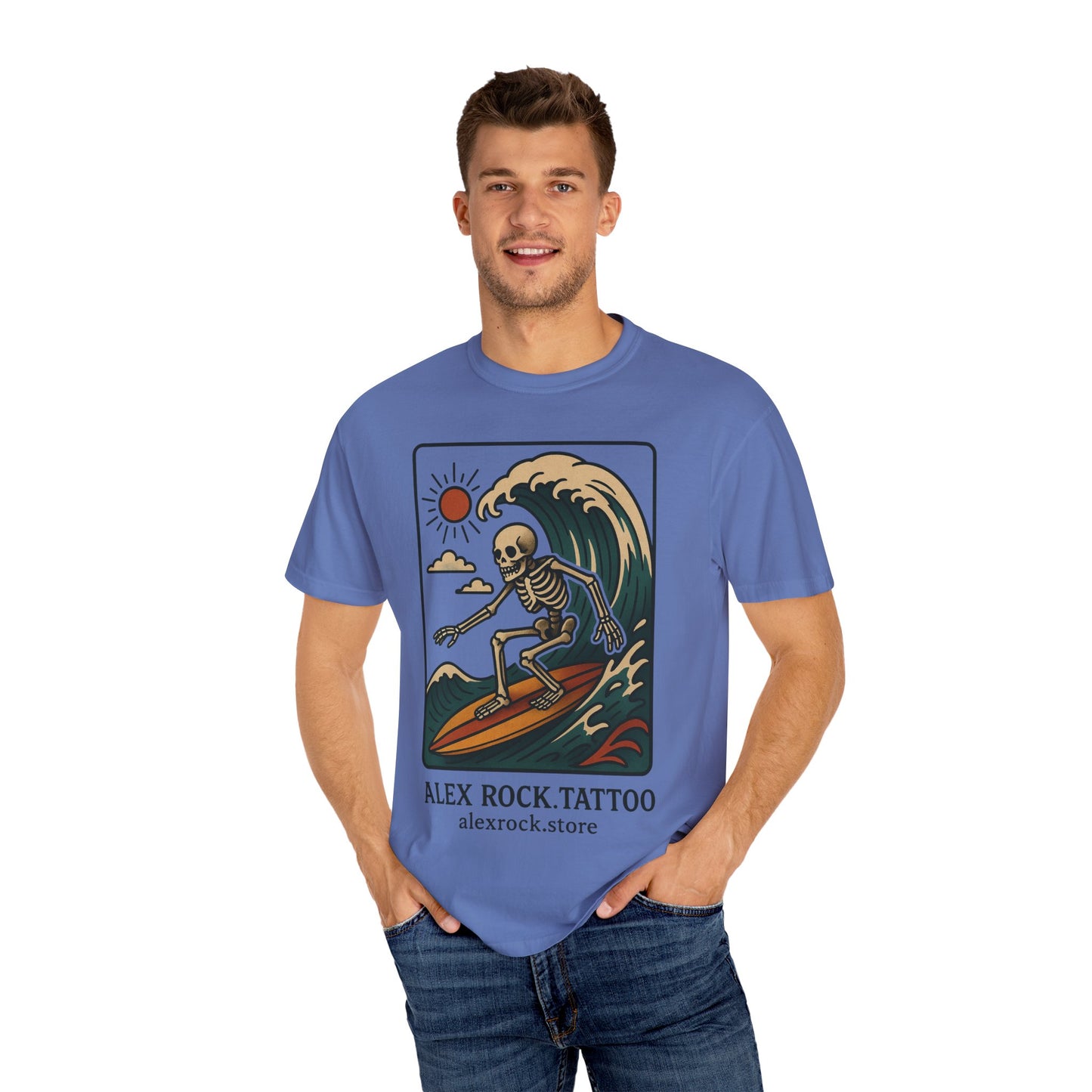 Skelleton surfer by ALEX ROCK