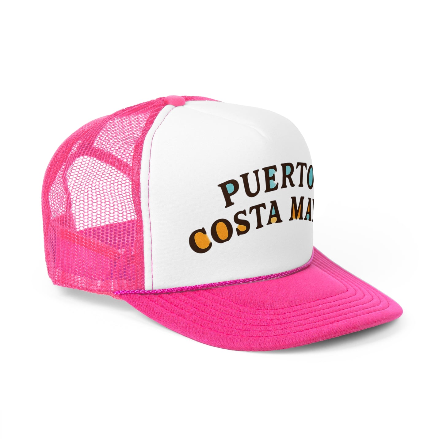 Trucker Cap - Puerto Costa Maya by Alex Rock