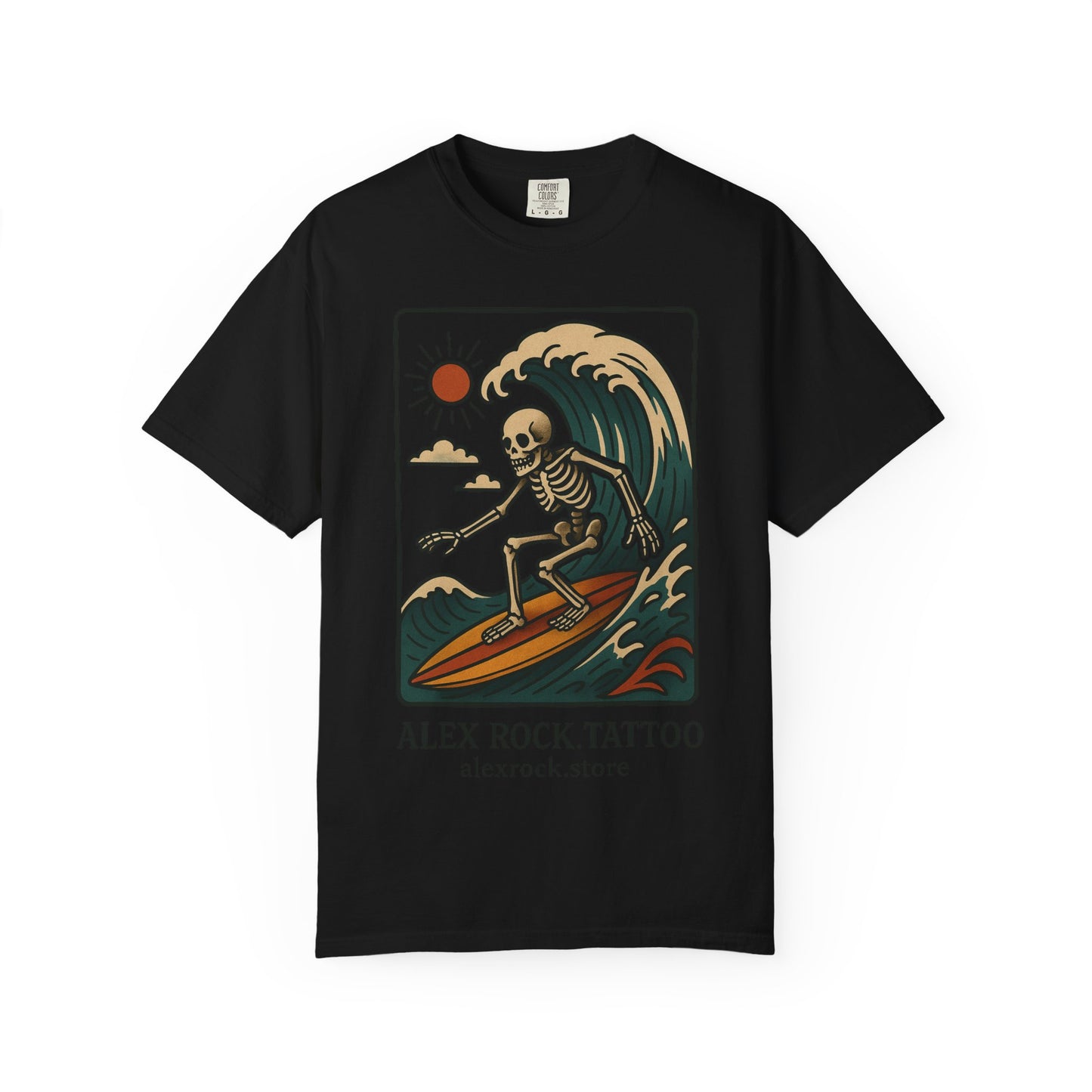 Skelleton surfer by ALEX ROCK