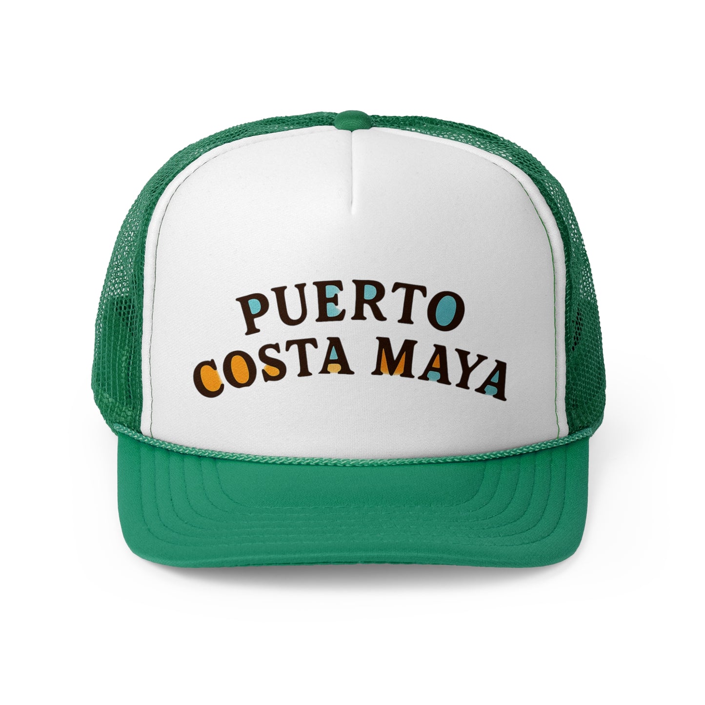 Trucker Cap - Puerto Costa Maya by Alex Rock