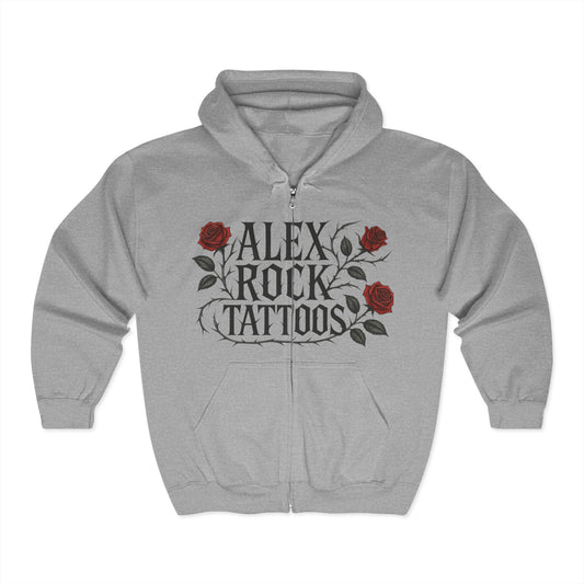 Hoodie by ALEX ROCK TATTOOS ROSE