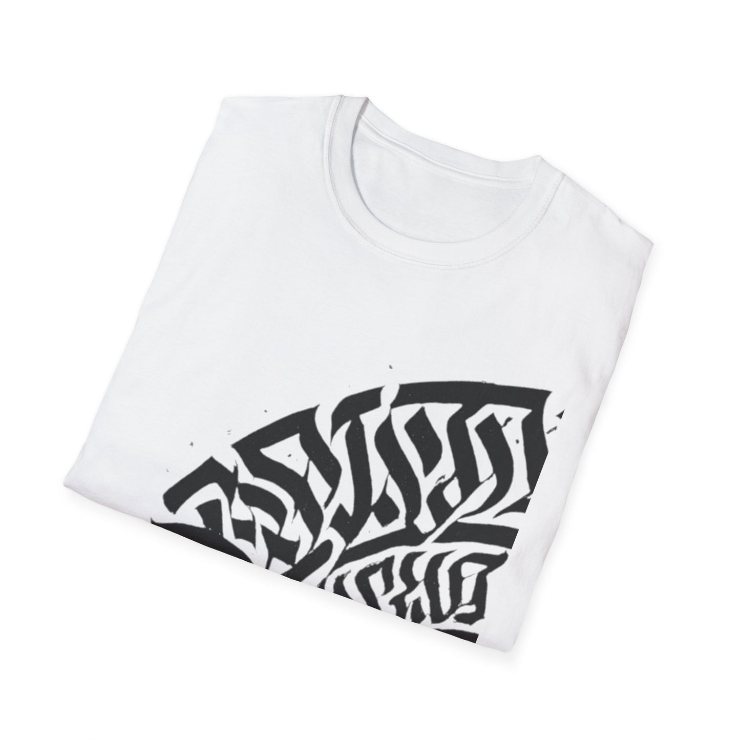 Custom Unisex Softstyle T-Shirt with Unique Abstract Design | Personalized Gift for Art Lovers, Modern Fashion, Graphic Tee, Festival Attire