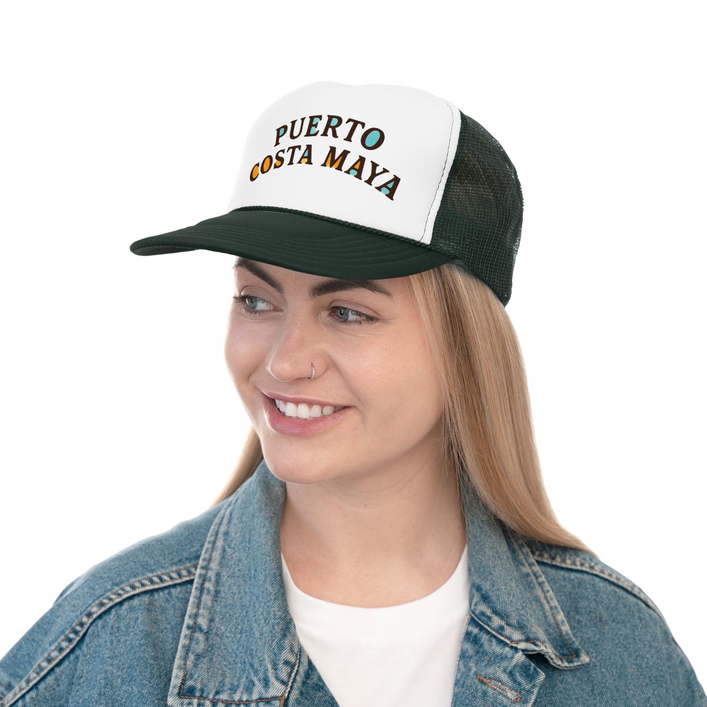 Trucker Cap - Puerto Costa Maya by Alex Rock