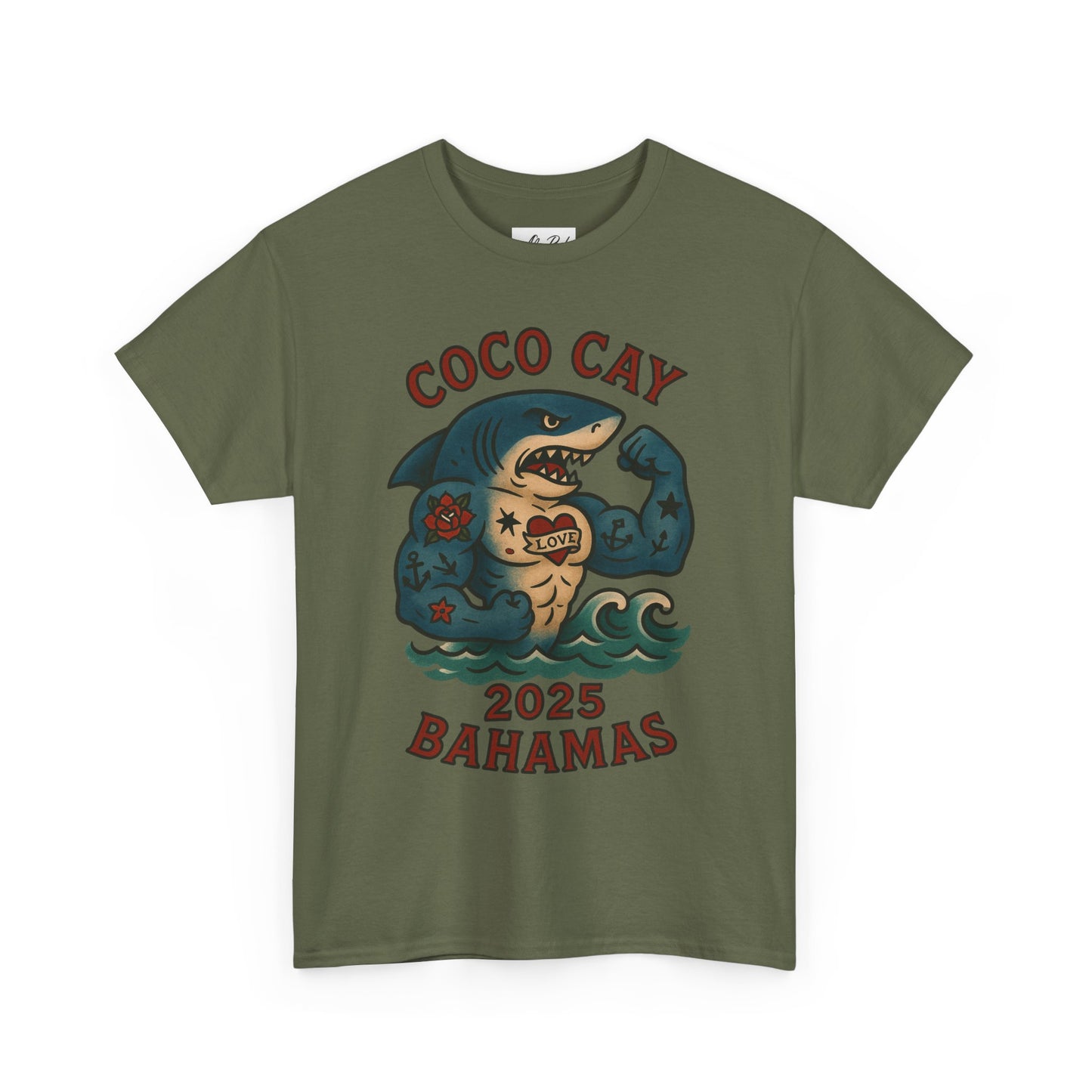 Travel Souvenir Tee - Coco Cay Bahamas 2025 by Alex Rock Unisex