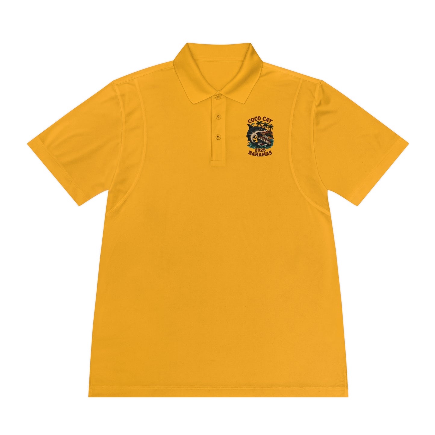 Sport Polo Shirt - Shark Design by Alex Rock