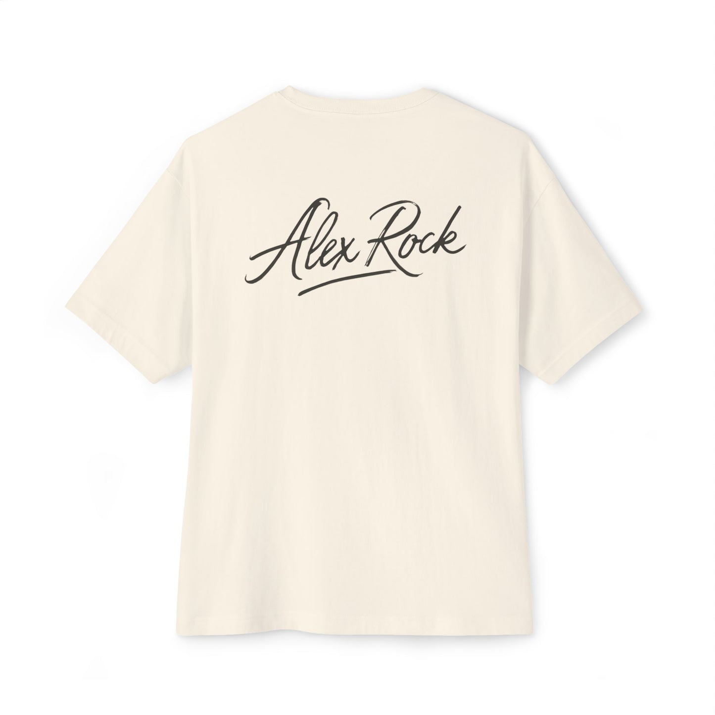 Oversized Tee - Shark Eating Cruise Line Cozumel Mexico by Alex Rock