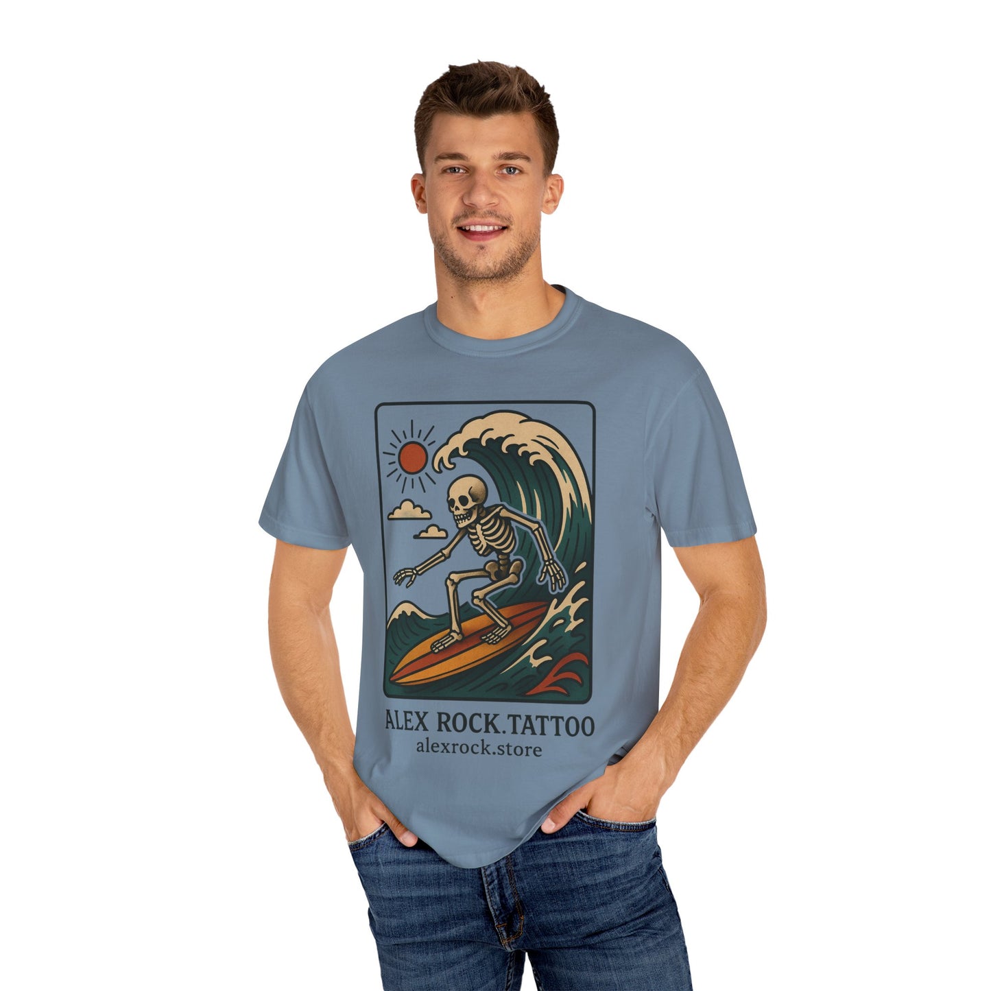 Skelleton surfer by ALEX ROCK