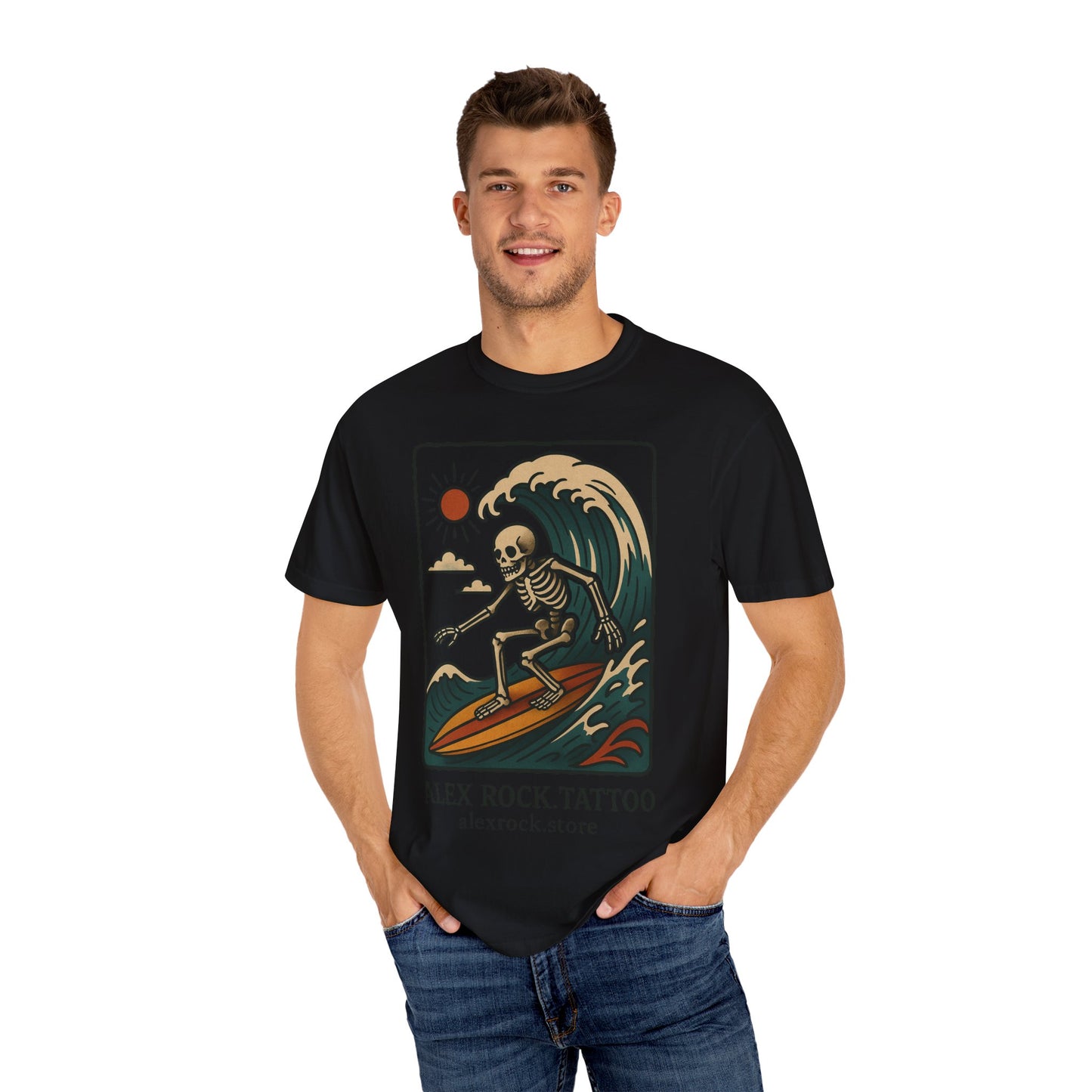 Skelleton surfer by ALEX ROCK