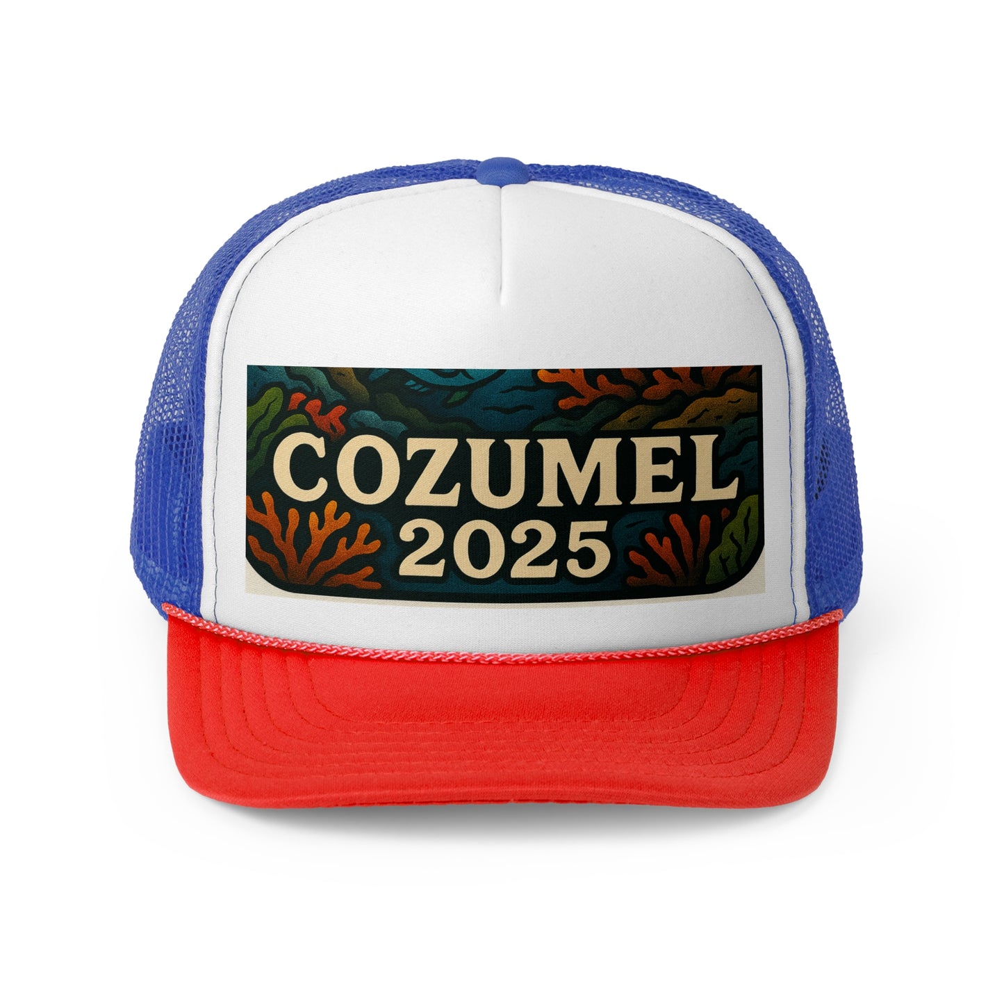 Cozumel 2025 Trucker Cap by Alex Rock Tattoos