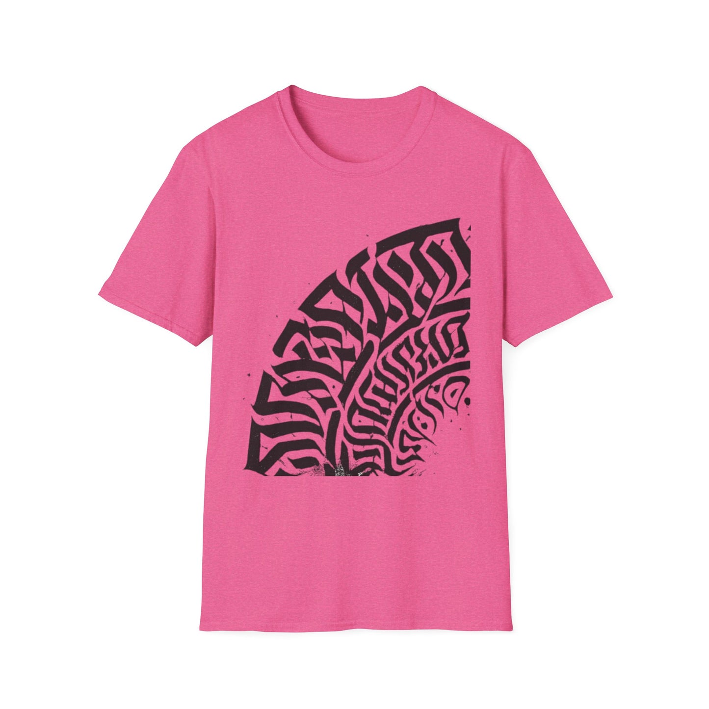 Custom Unisex Softstyle T-Shirt with Unique Abstract Design | Personalized Gift for Art Lovers, Modern Fashion, Graphic Tee, Festival Attire
