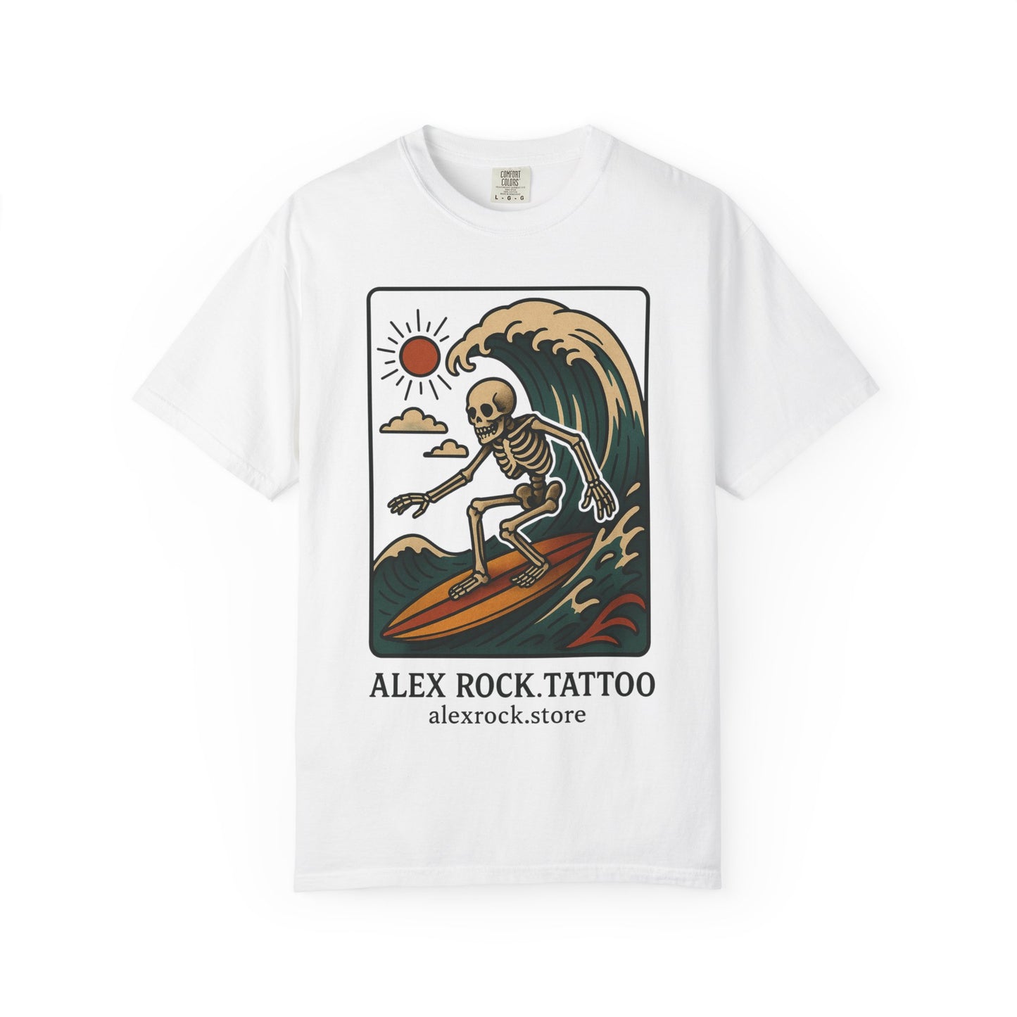 Skelleton surfer by ALEX ROCK