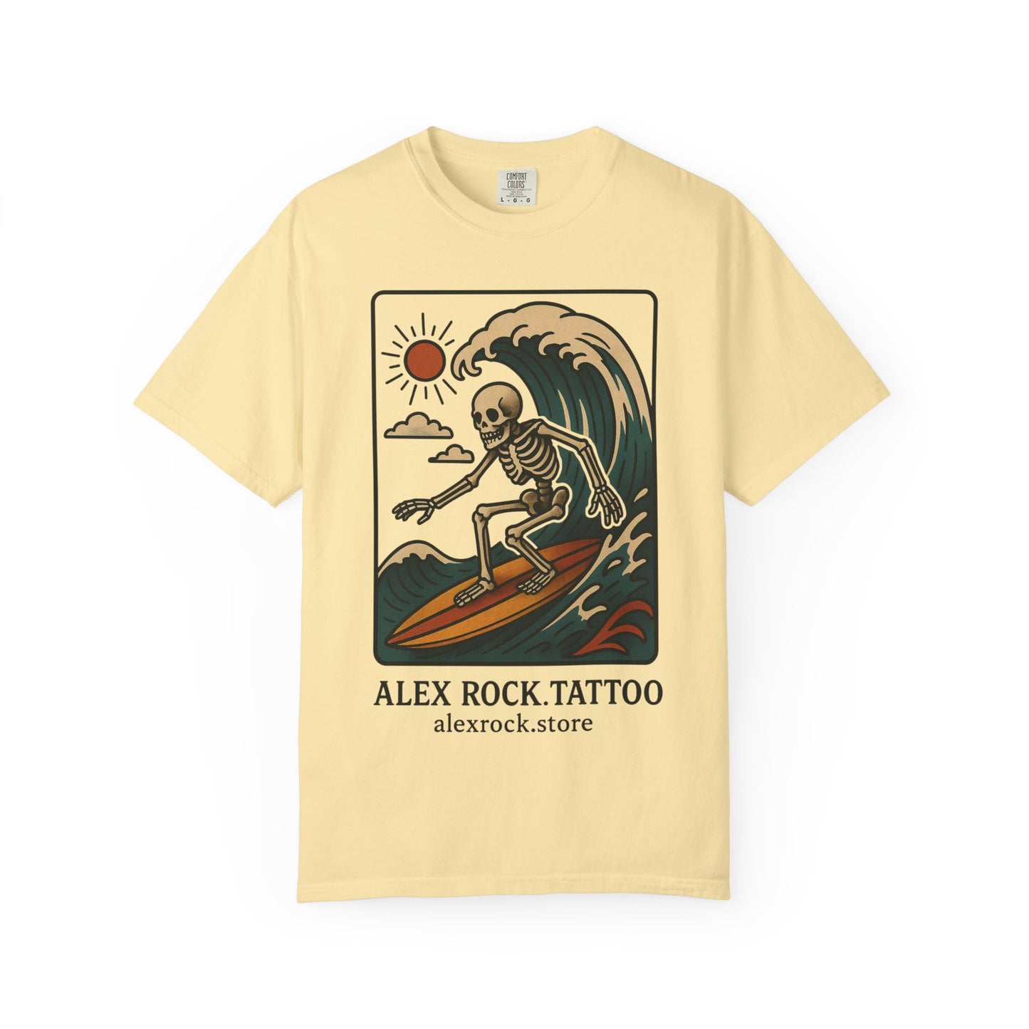 Skelleton surfer by ALEX ROCK