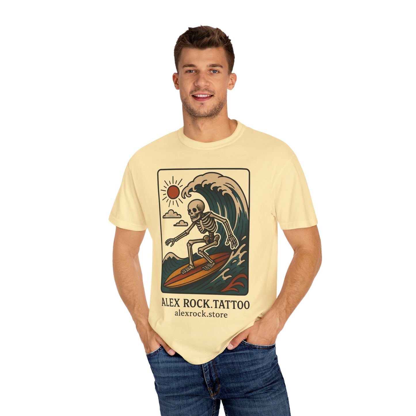 Skelleton surfer by ALEX ROCK