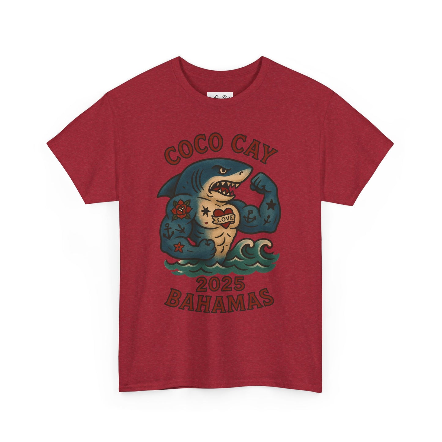 Travel Souvenir Tee - Coco Cay Bahamas 2025 by Alex Rock Unisex