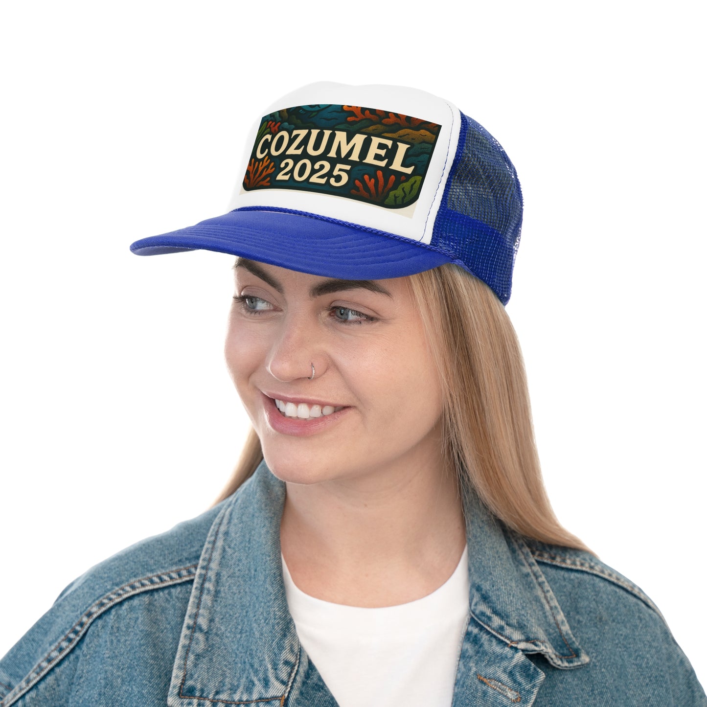 Cozumel 2025 Trucker Cap by Alex Rock Tattoos