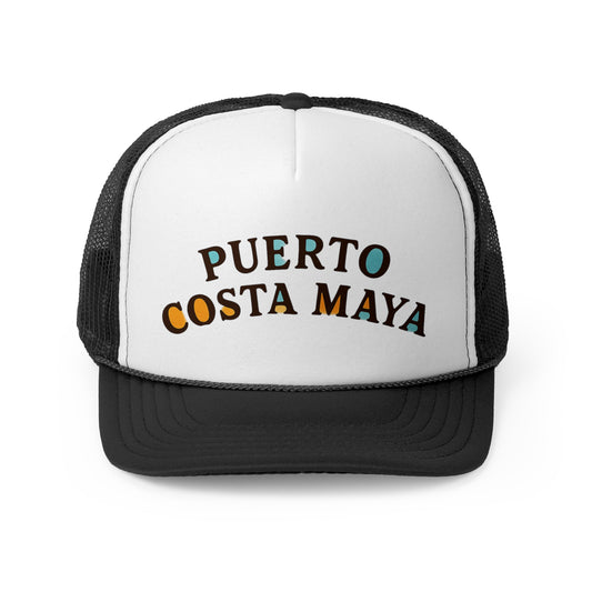 Trucker Cap - Puerto Costa Maya by Alex Rock