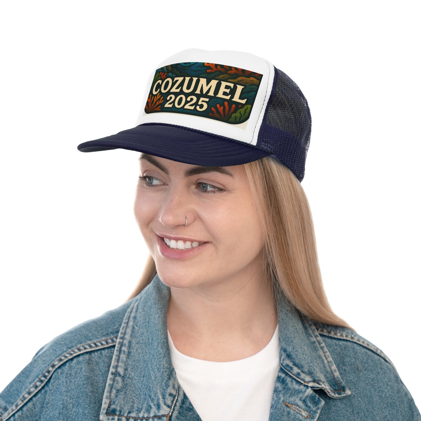 Cozumel 2025 Trucker Cap by Alex Rock Tattoos