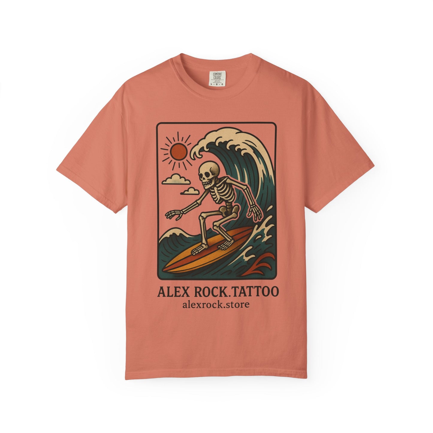 Skelleton surfer by ALEX ROCK