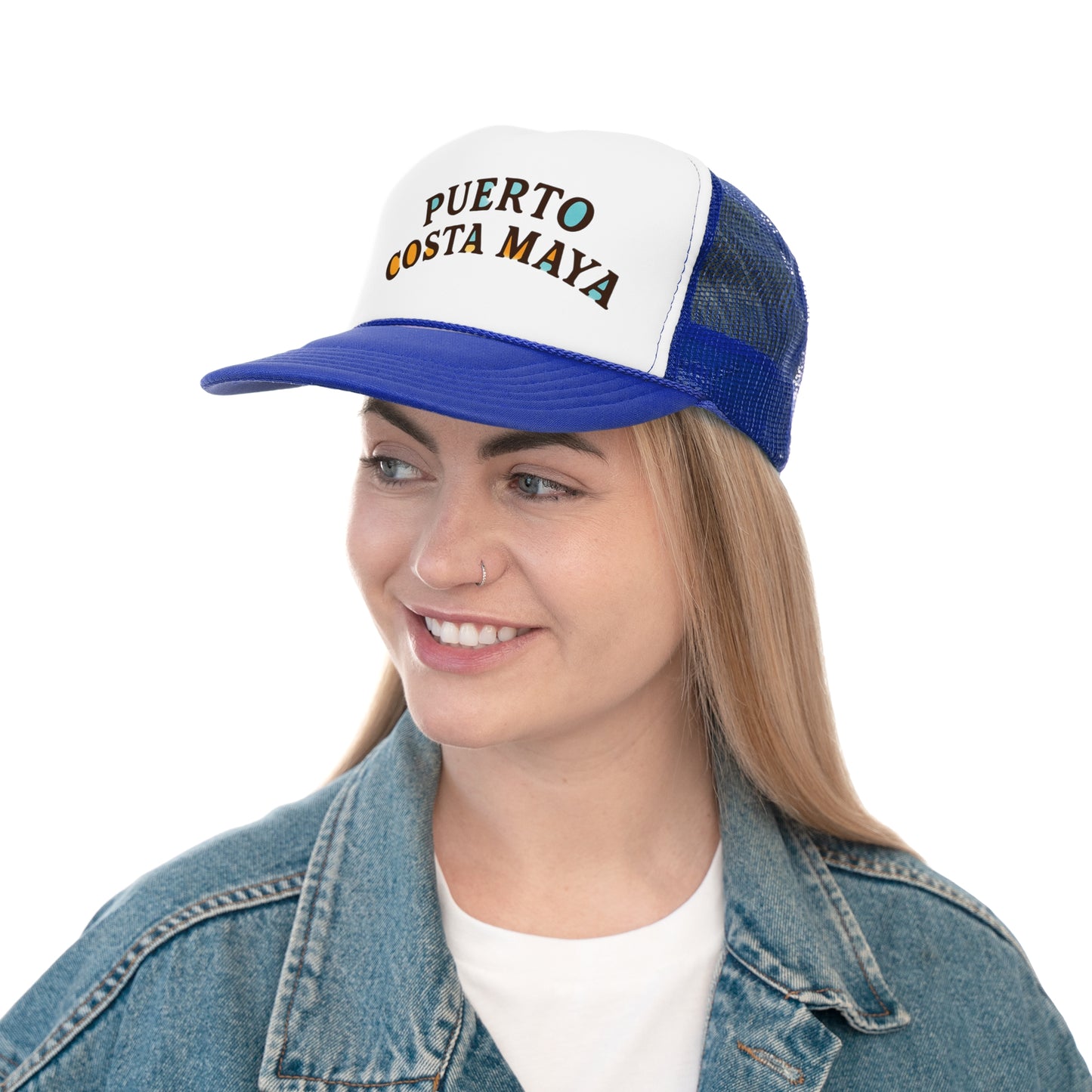 Trucker Cap - Puerto Costa Maya by Alex Rock