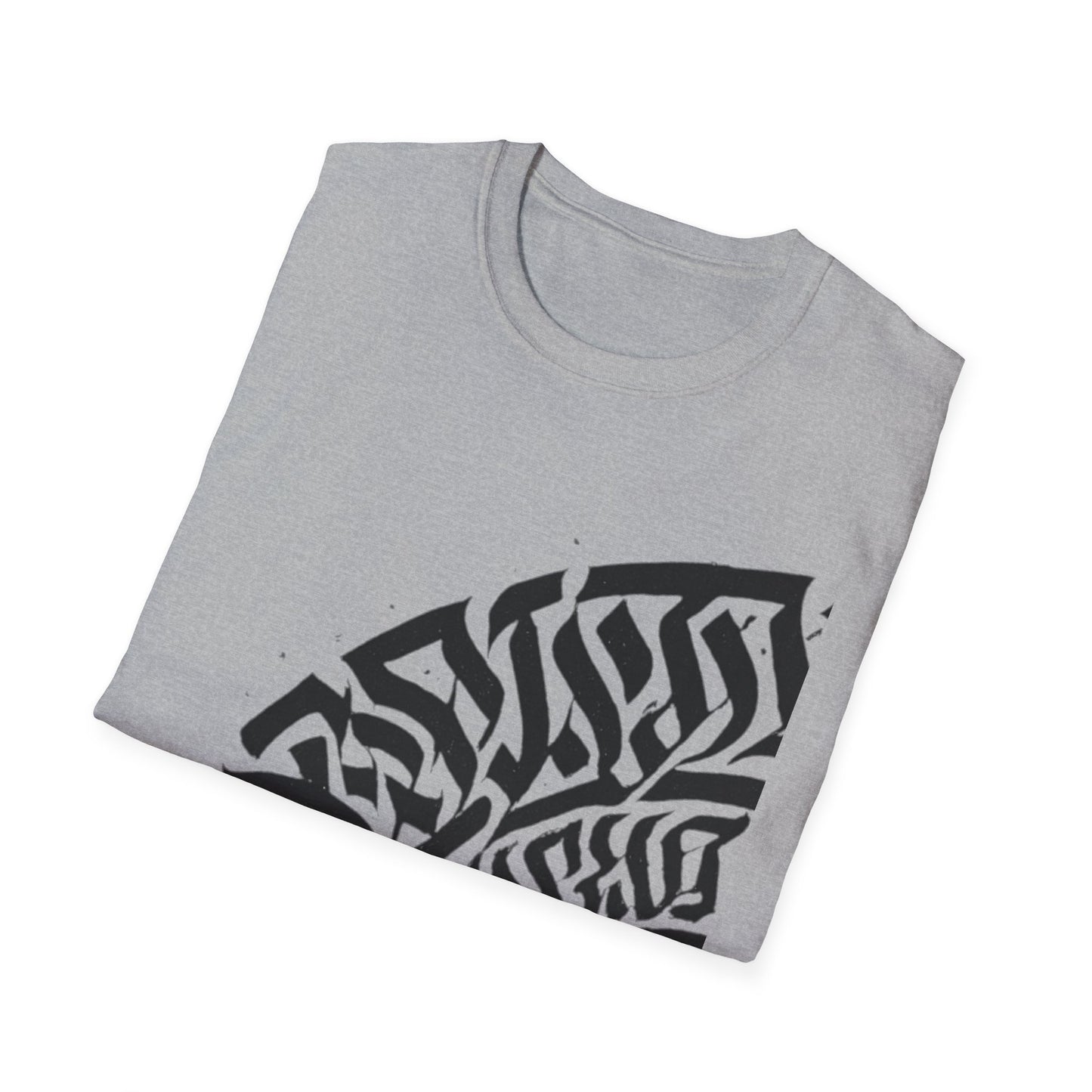 Custom Unisex Softstyle T-Shirt with Unique Abstract Design | Personalized Gift for Art Lovers, Modern Fashion, Graphic Tee, Festival Attire