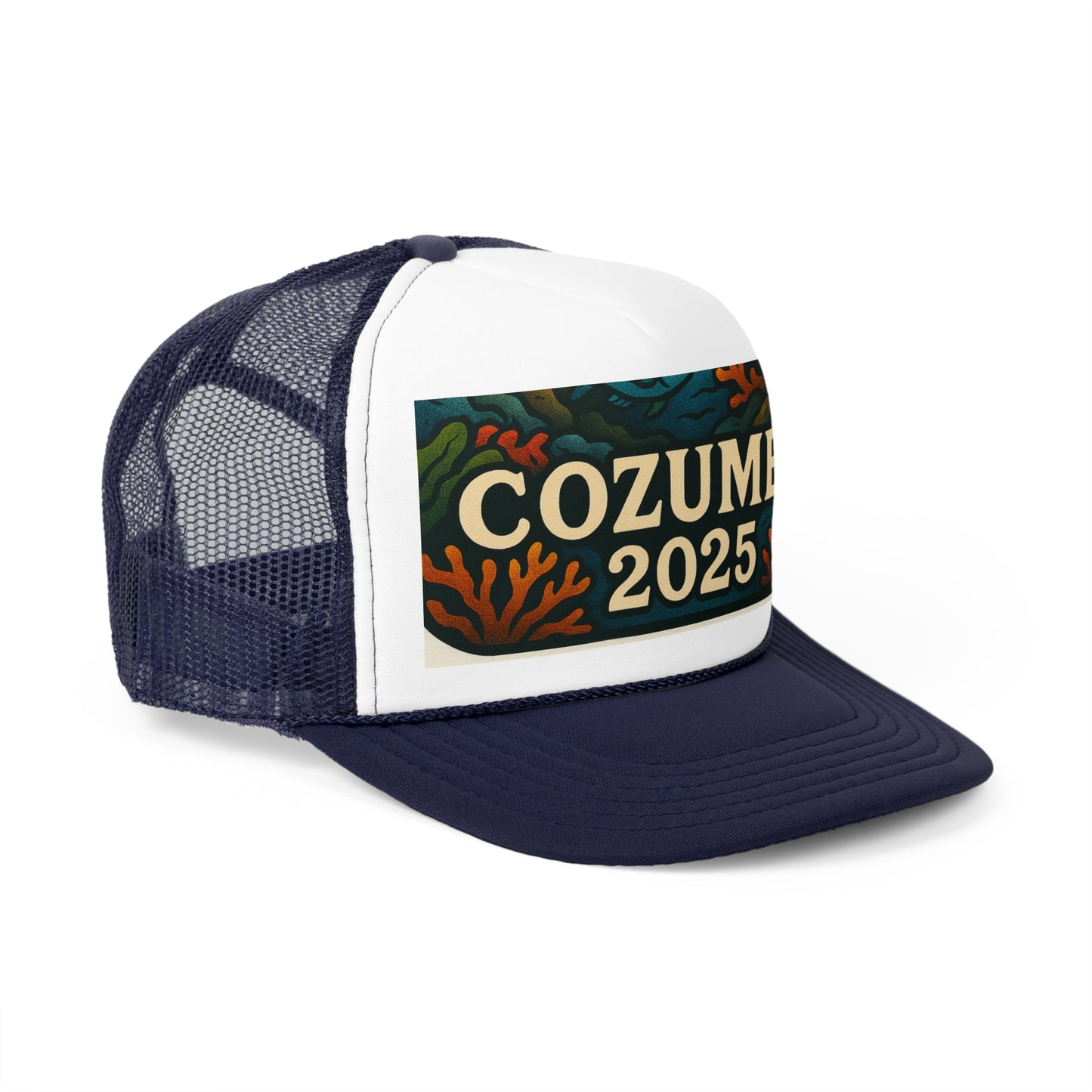 Cozumel 2025 Trucker Cap by Alex Rock Tattoos