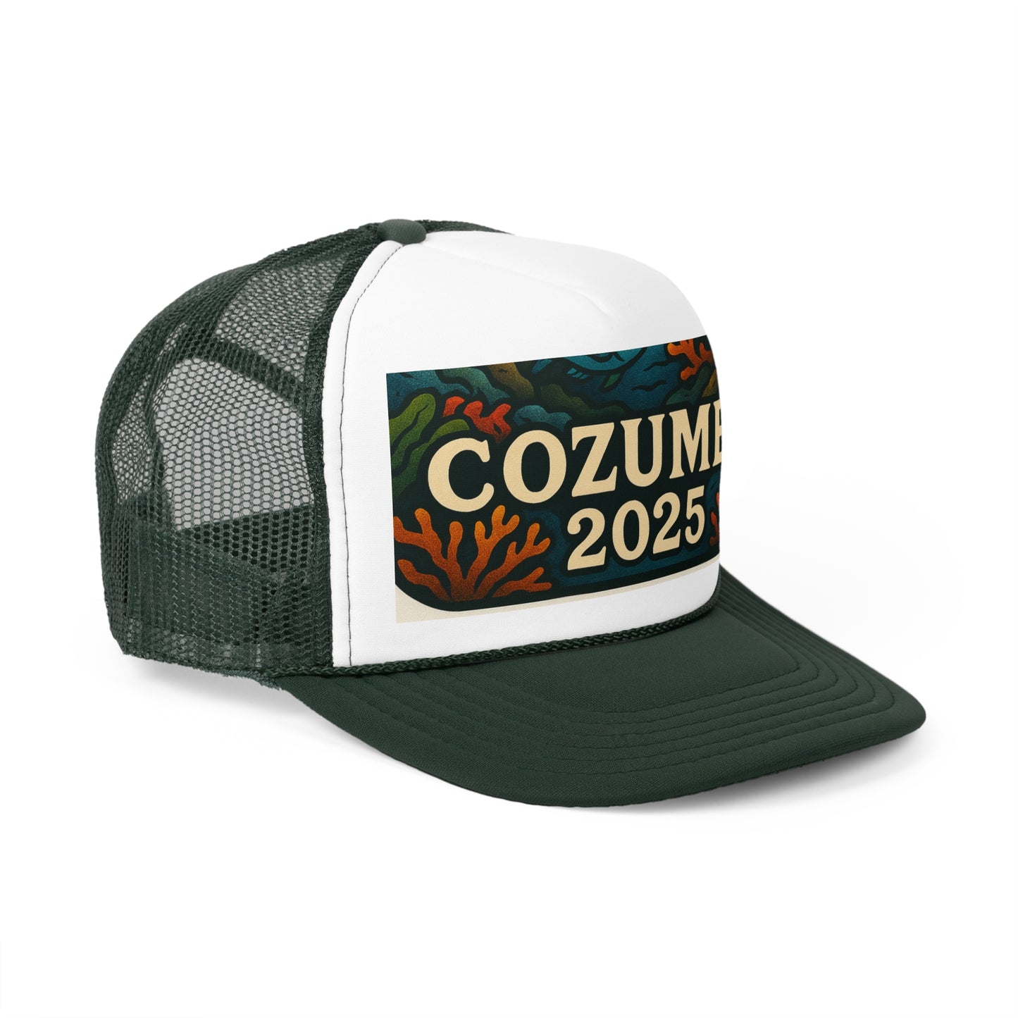 Cozumel 2025 Trucker Cap by Alex Rock Tattoos