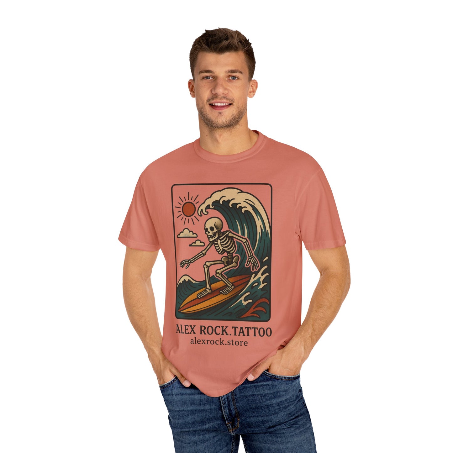 Skelleton surfer by ALEX ROCK