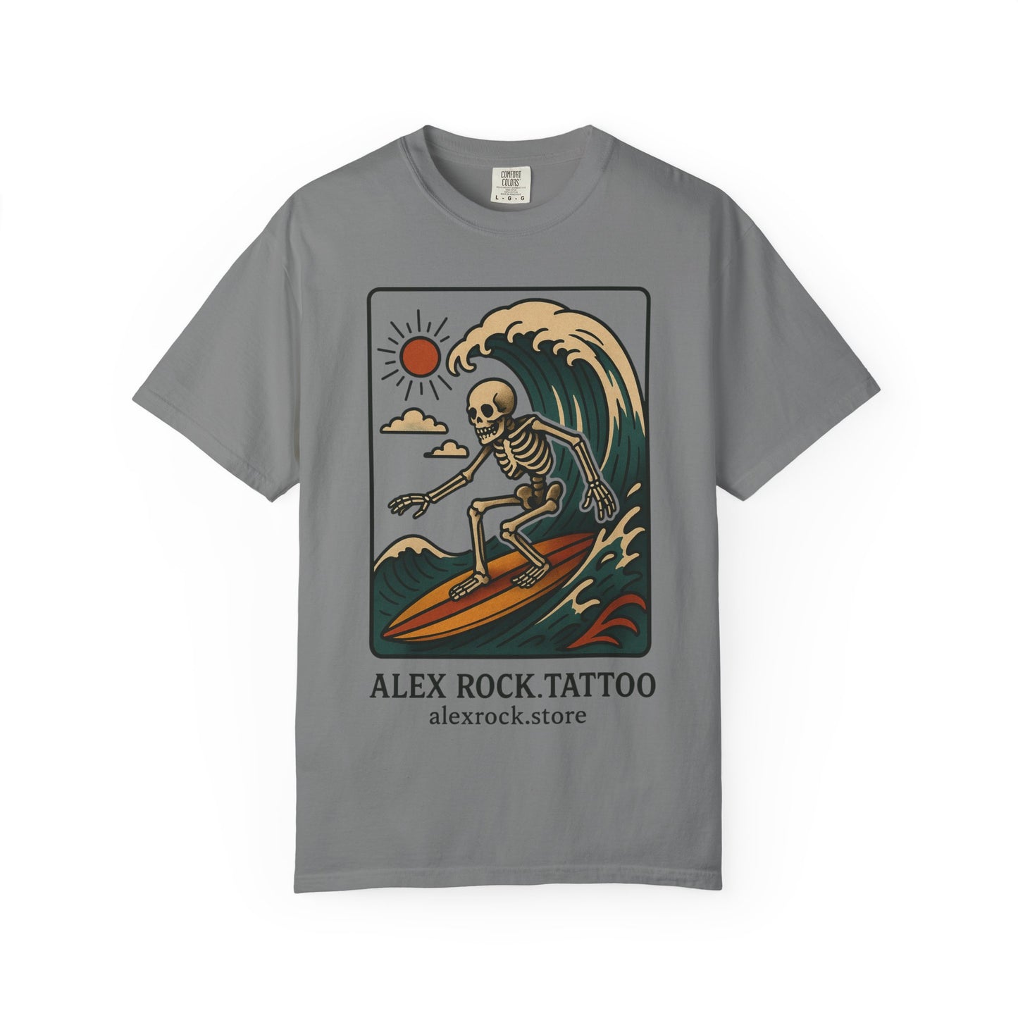 Skelleton surfer by ALEX ROCK