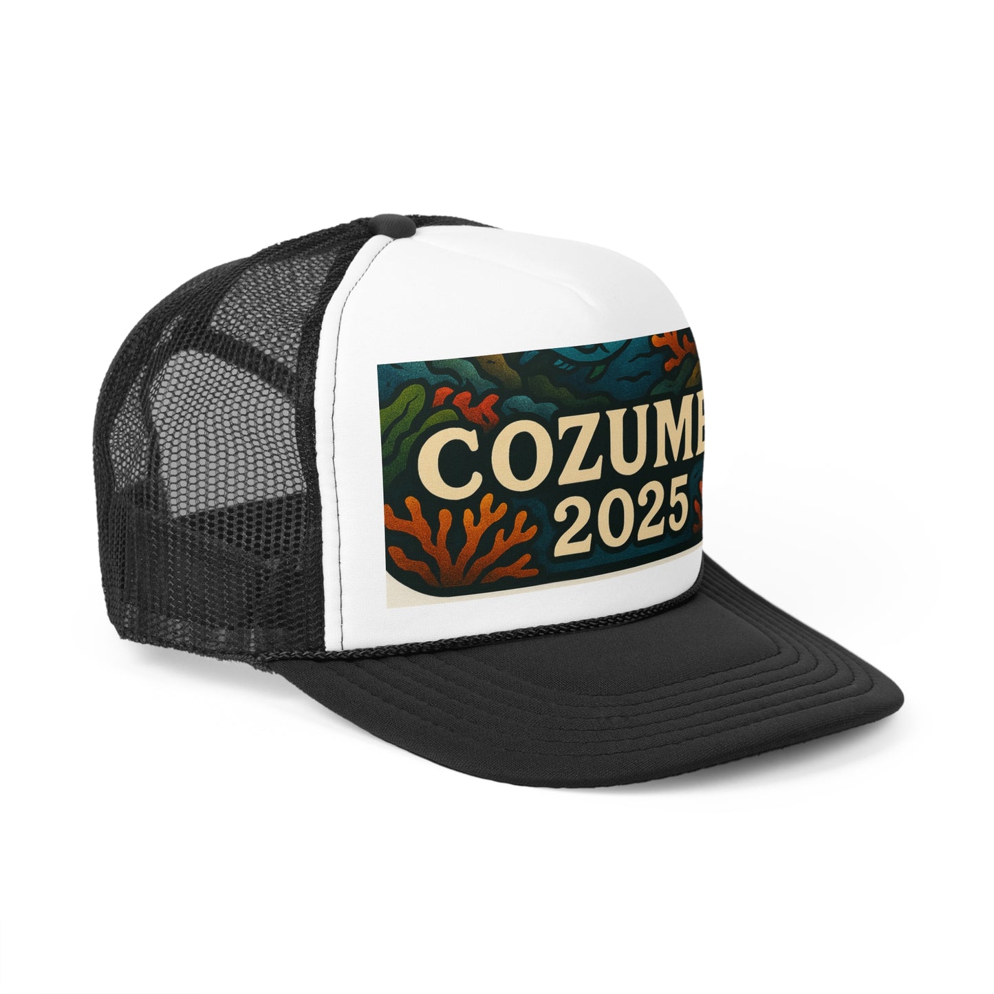 Cozumel 2025 Trucker Cap by Alex Rock Tattoos