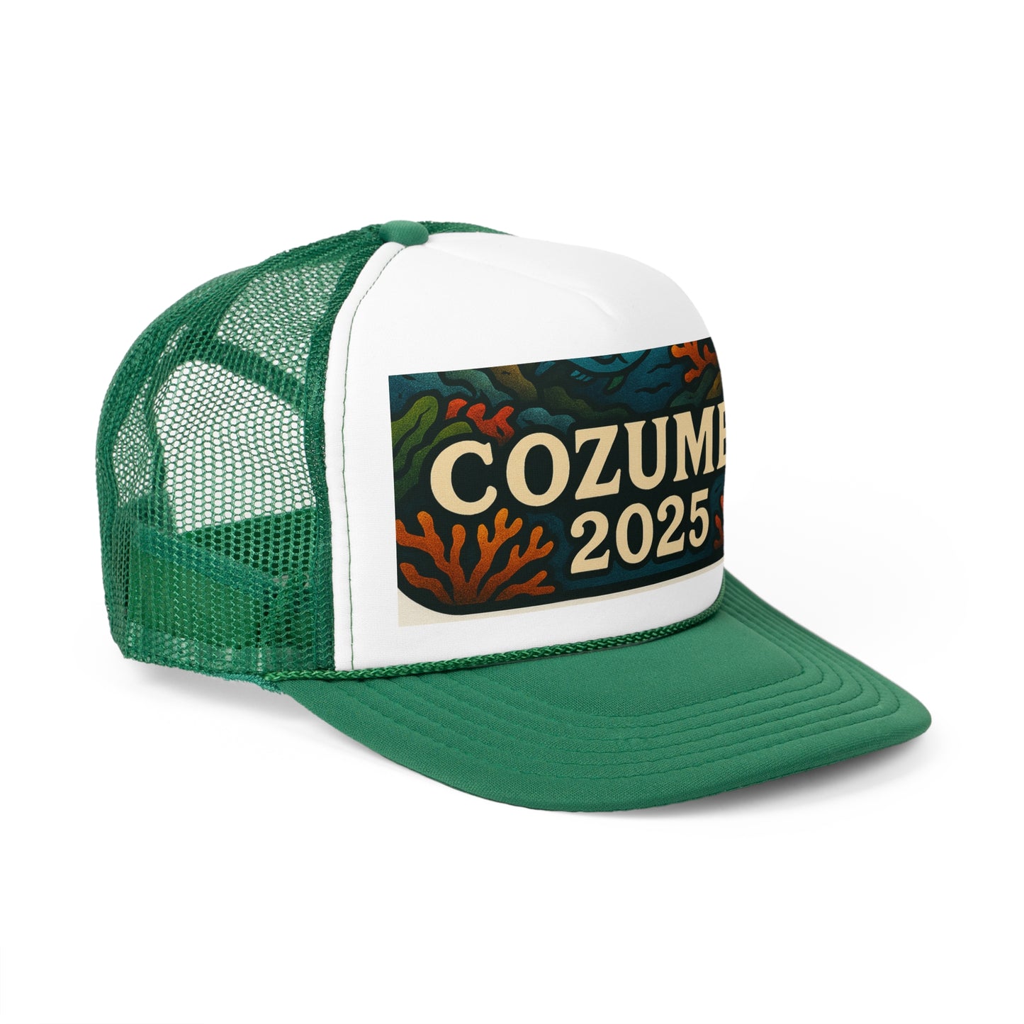 Cozumel 2025 Trucker Cap by Alex Rock Tattoos