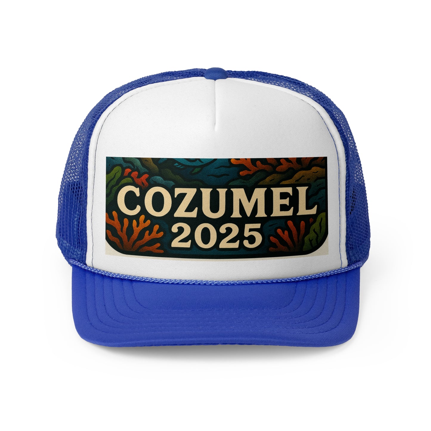 Cozumel 2025 Trucker Cap by Alex Rock Tattoos