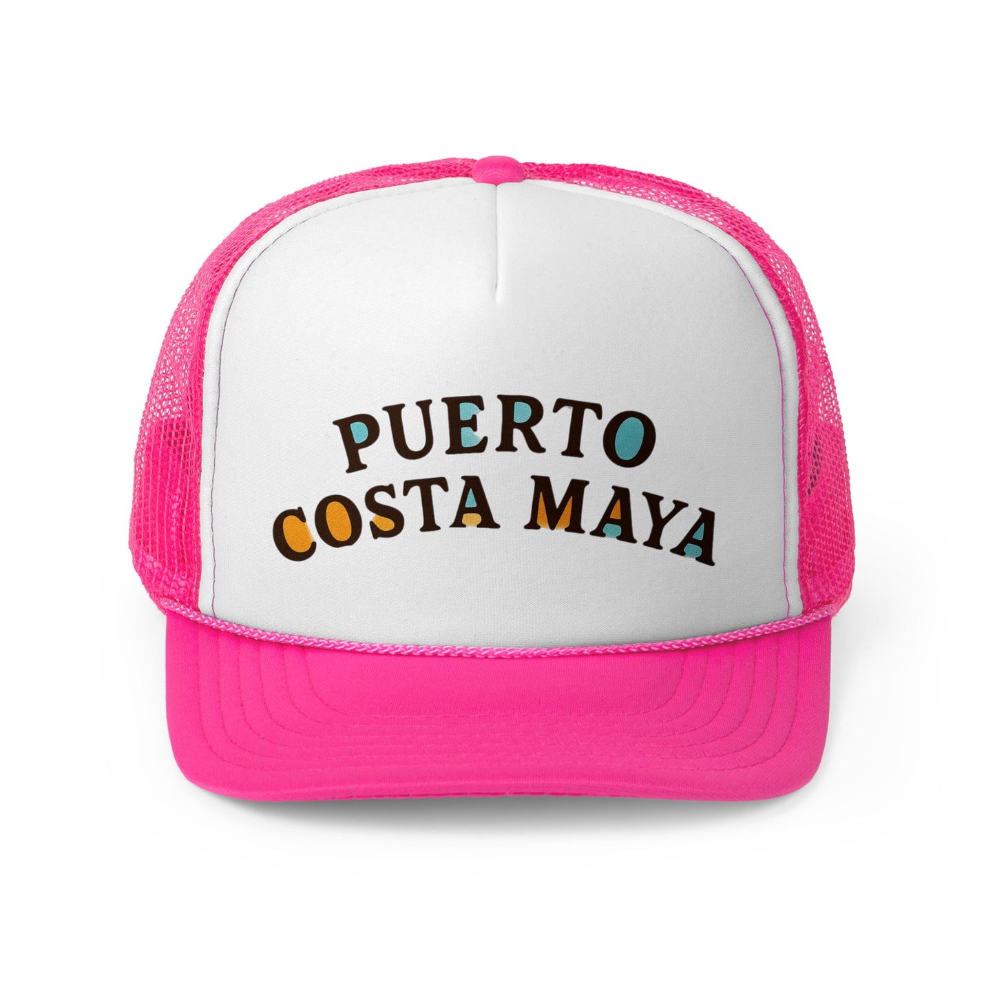 Trucker Cap - Puerto Costa Maya by Alex Rock