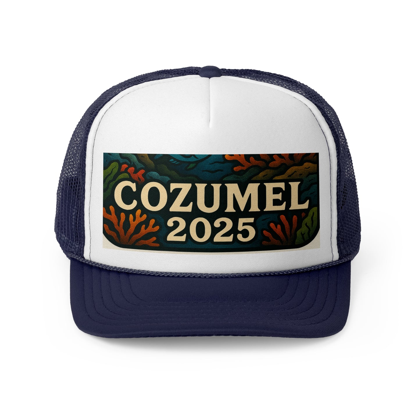 Cozumel 2025 Trucker Cap by Alex Rock Tattoos