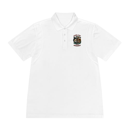 Sport Polo Shirt - Shark Design by Alex Rock