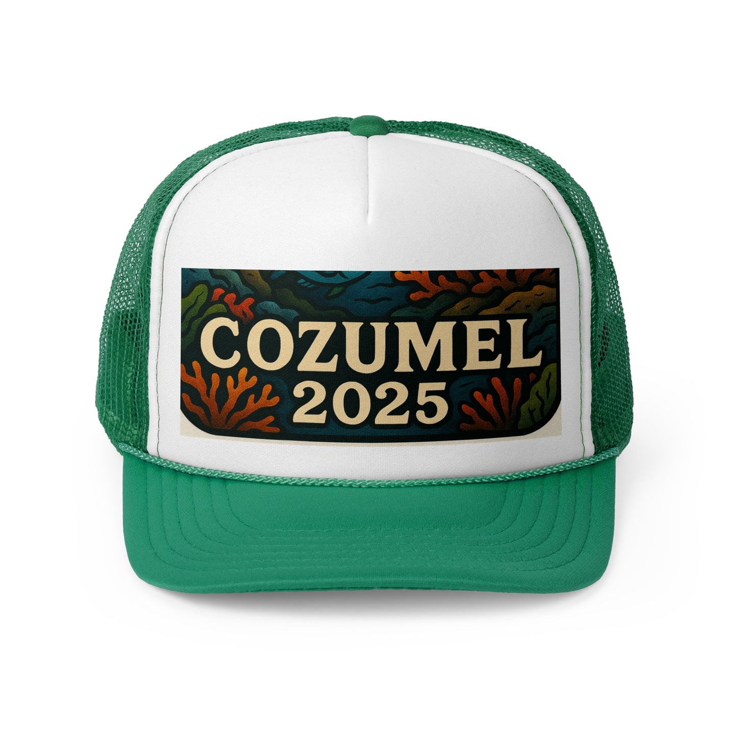 Cozumel 2025 Trucker Cap by Alex Rock Tattoos