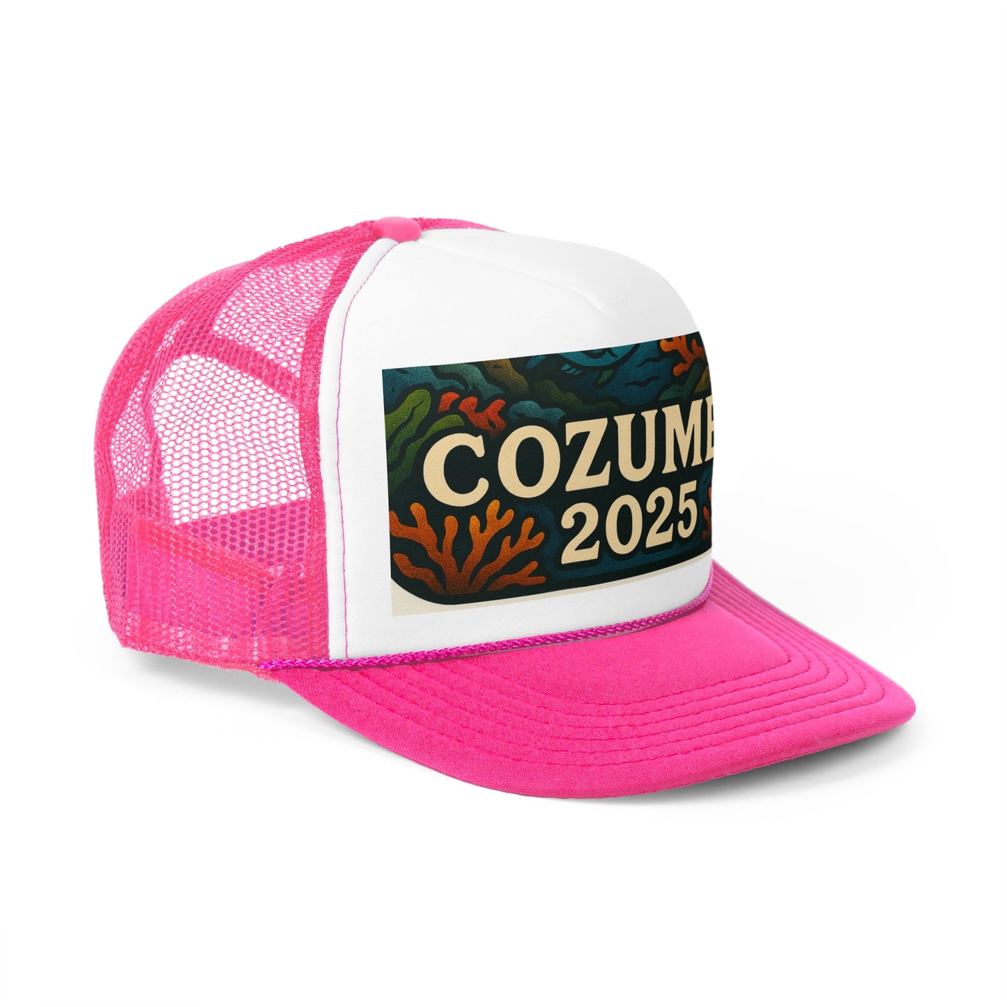 Cozumel 2025 Trucker Cap by Alex Rock Tattoos