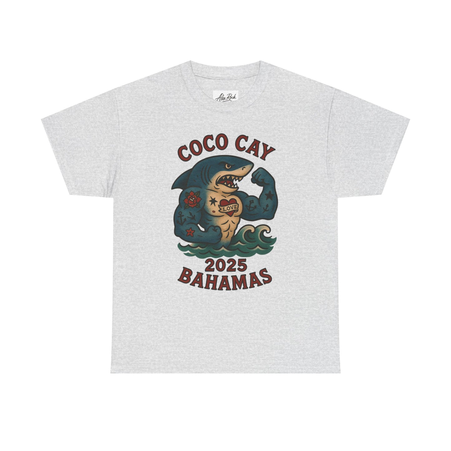 Travel Souvenir Tee - Coco Cay Bahamas 2025 by Alex Rock Unisex